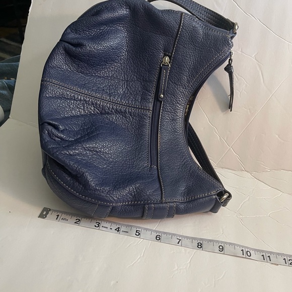 Tignanello bag -navy blue stylish w/ pockets